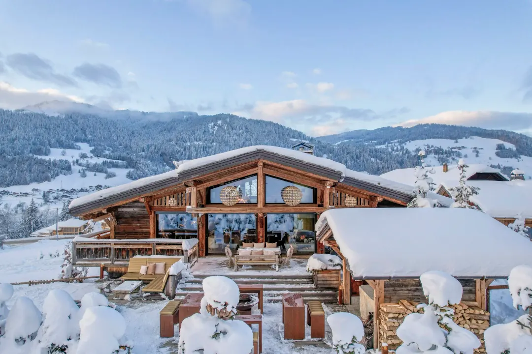 Chalet de luxe dans les Alpes