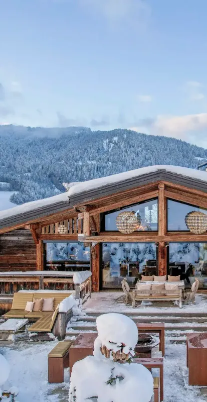Villa de luxe dans les Alpes